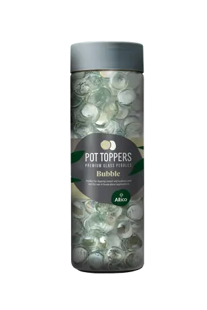'Bubble' Pot Toppers Glass Pebbles - image 3