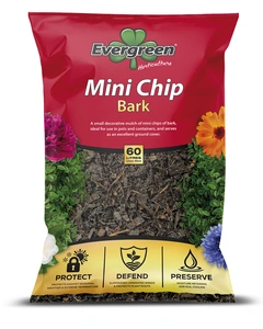 Evergreen Mini Chip Bark - 60L