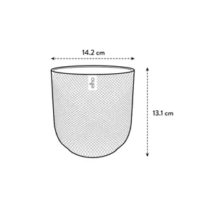 Lavender Lilac 'Jazz' Elho Plant Pot 14cm        - image 4