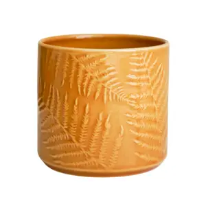 Mustard 'Orla' Ivyline Plant Pot 14cm - image 3