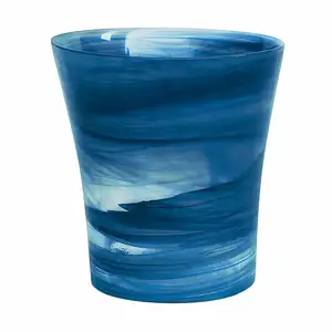 Navy 'Orchid' Ivyline Plant Pot 14.5cm