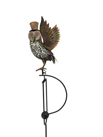 Owl Sculpture Rocker 164cm Tall - image 3
