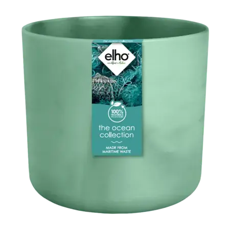Pacific Green 'Ocean' Elho Plant Pot 14cm - image 3