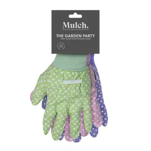 The Garden Party Gloves M 3-pack