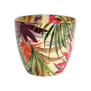Tropical Fuschia 'Monza' Ivyline Plant Pot 13cm - image 2